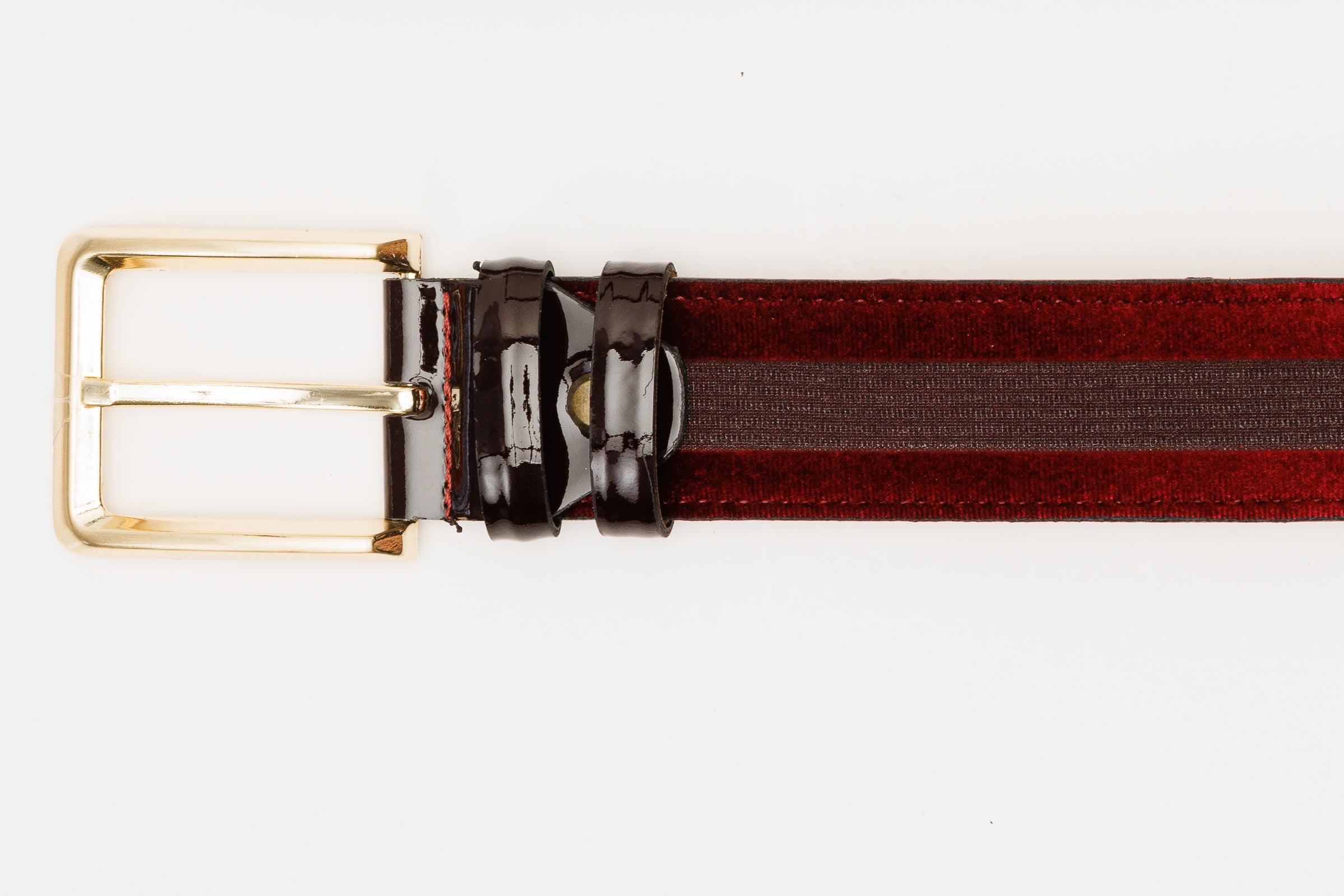 The Pontalto Burgundy Leather Belt - Vinci Leather