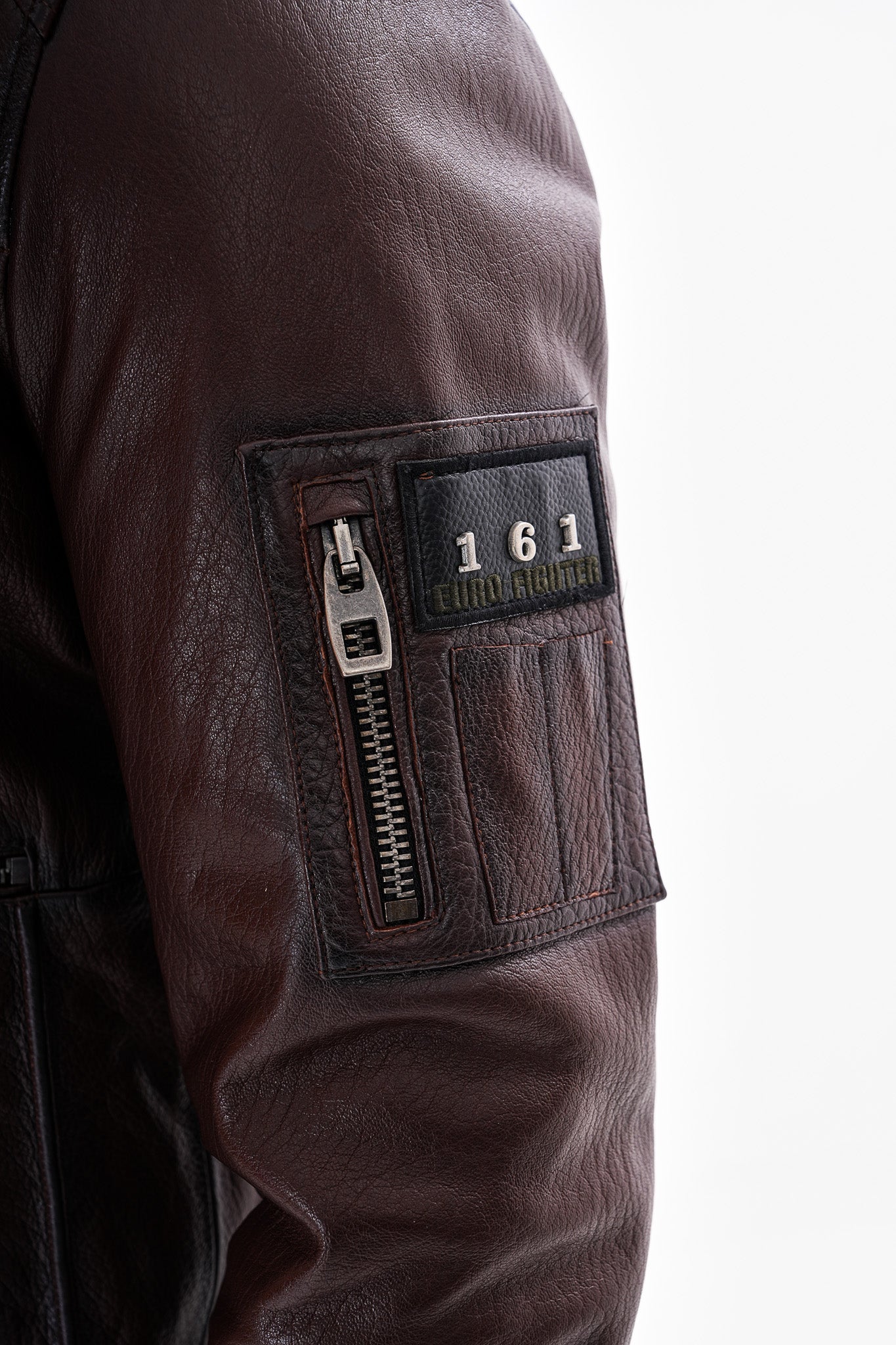 The Northway Brown Lambskin Leather Jacket - Vinci Leather