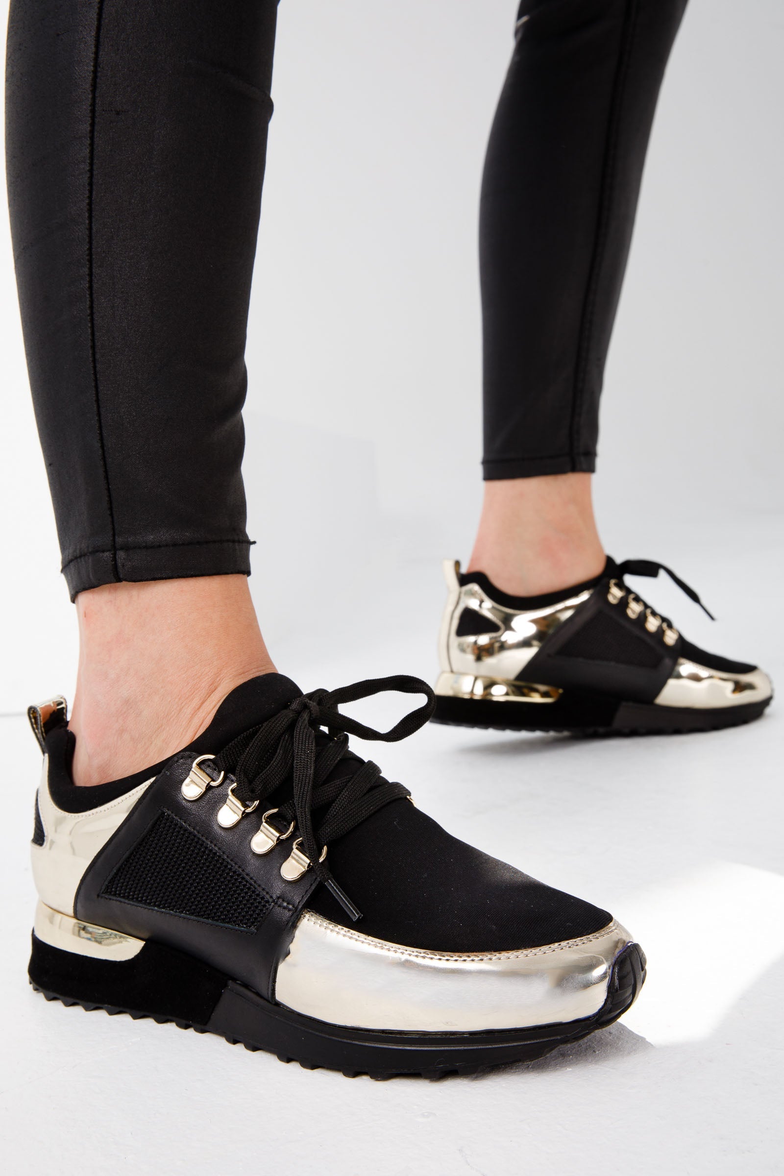 The Emir Gold Leather Sneaker Limited Edition - Vinci Leather