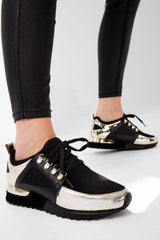 The Emir Gold Leather Sneaker Limited Edition - Vinci Leather