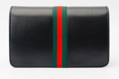The Afega Black Leather Handbag - Vinci Leather