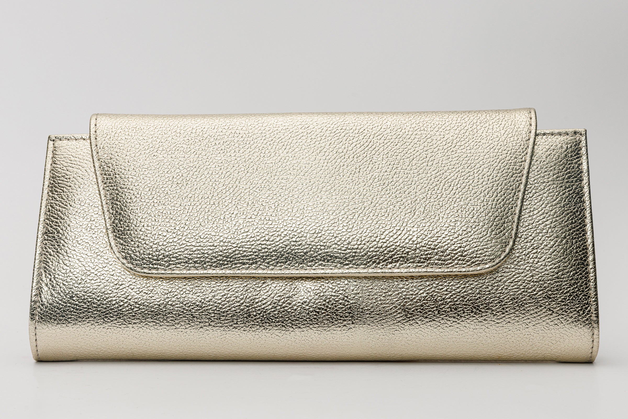The Ege Gold Leather Clutch - Vinci Leather