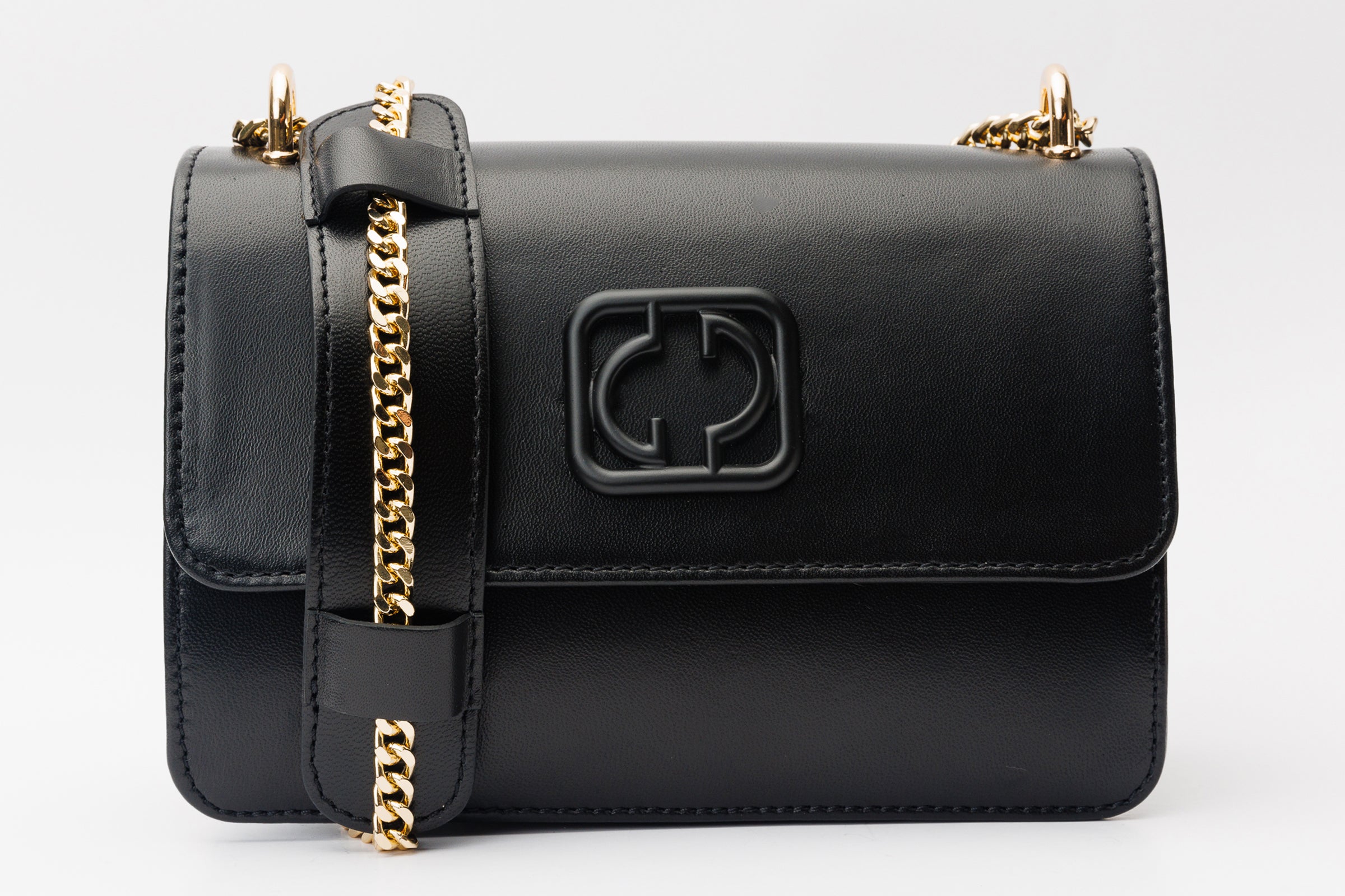 The Maneadero Black Leather Handbag - Vinci Leather