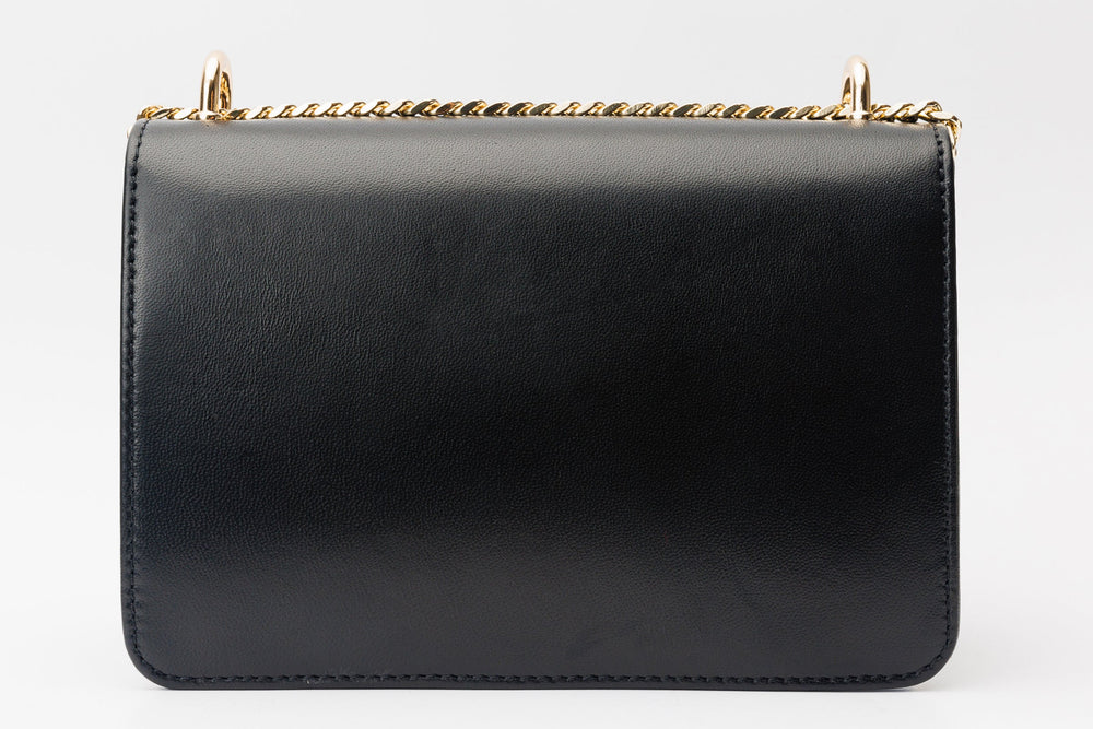 The Maneadero Black Leather Handbag - Vinci Leather