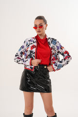 The Elvaris Reversible Red Leather Jacket - Vinci Leather
