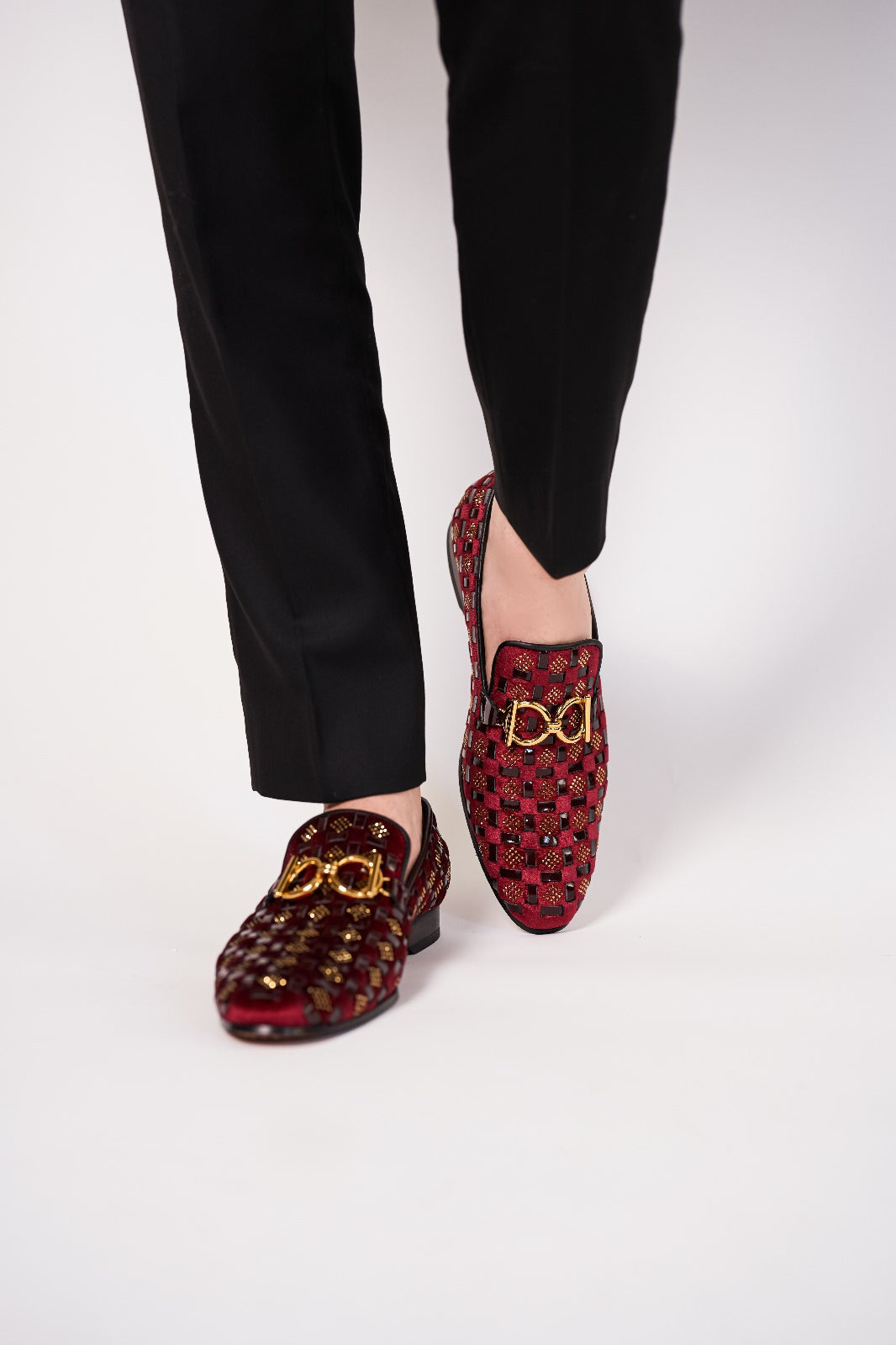 The Vicino Shoe Burgundy Bit Dress Loafer Limited Edition Shoe - Vinci Leather