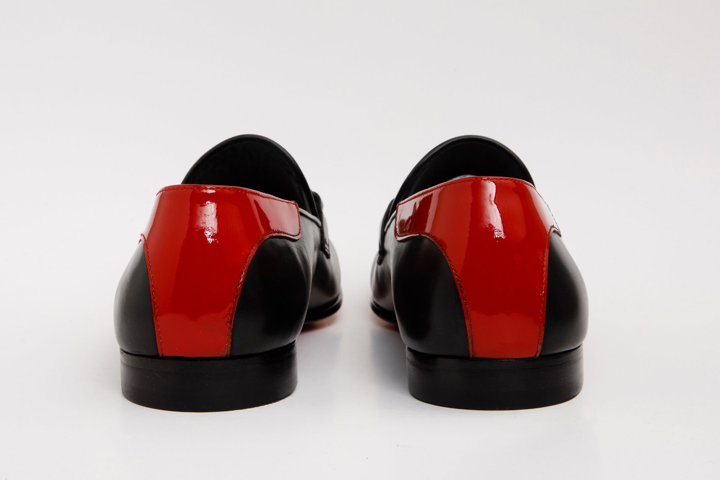 The Maratea Black Leather shoe Bit Loafer  Shoe - Vinci Leather