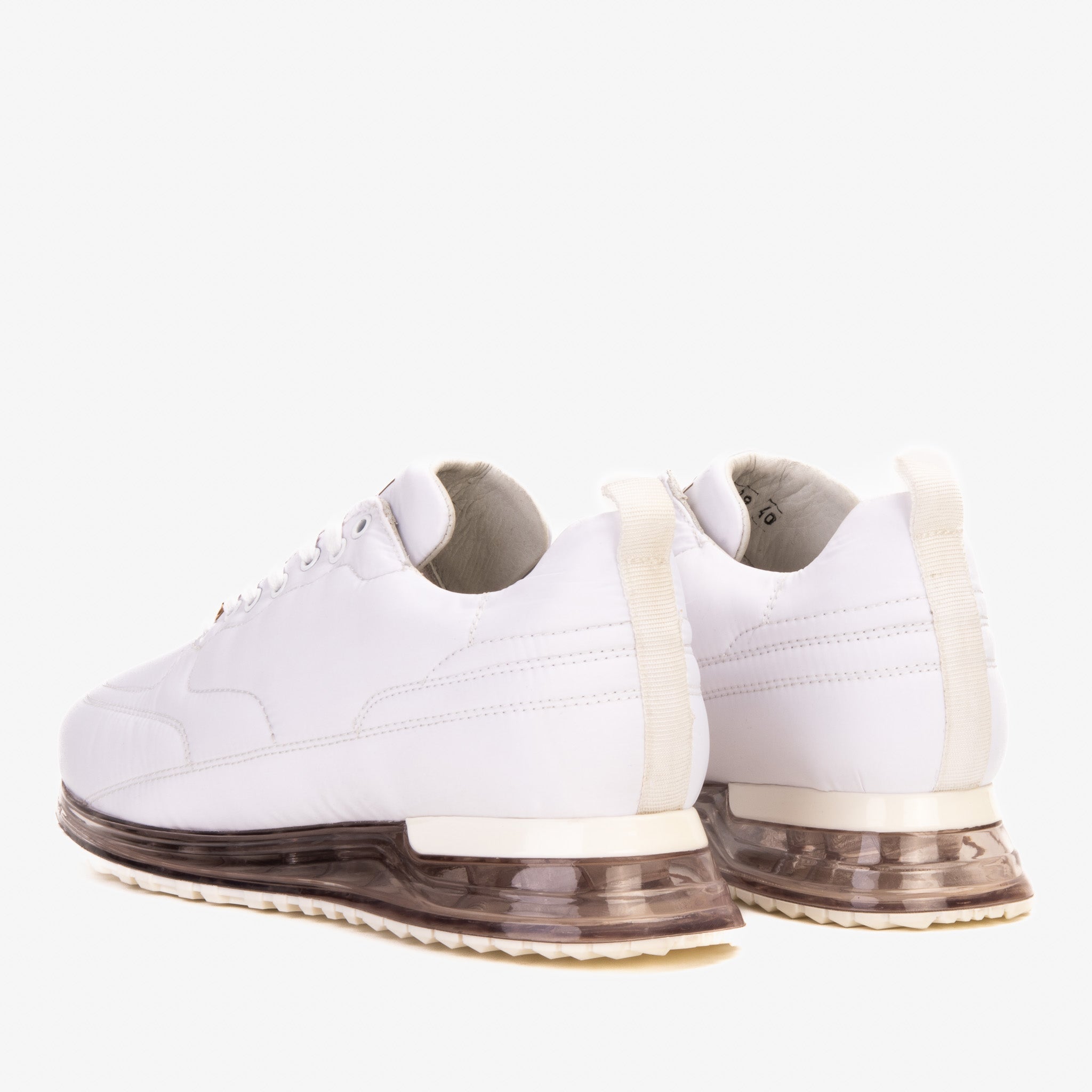 The Lexington White Sneaker - Vinci Leather