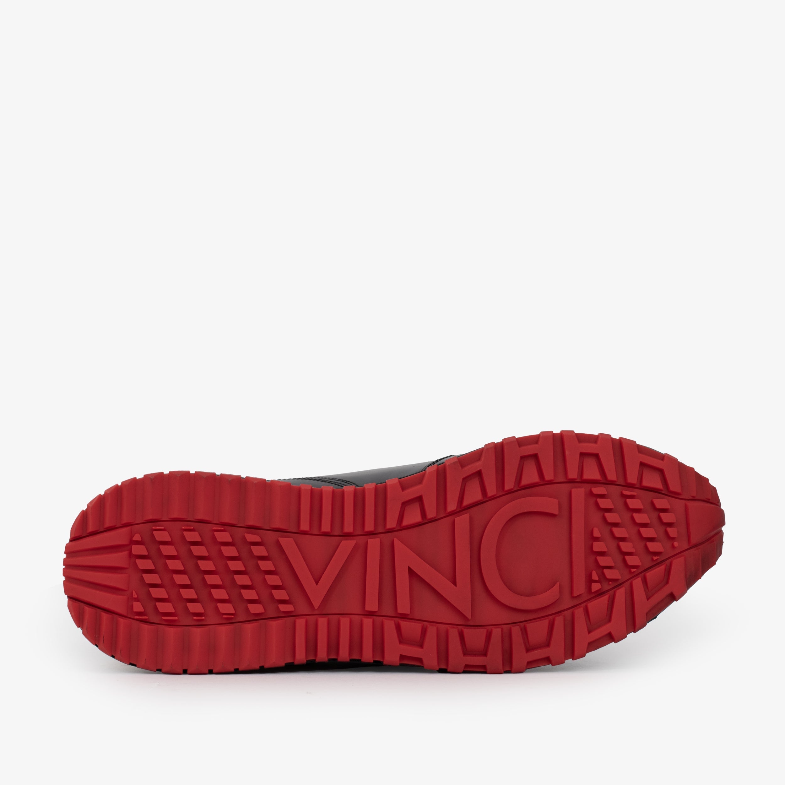The Rialto Black Red Patent Leather Sneaker - Vinci Leather