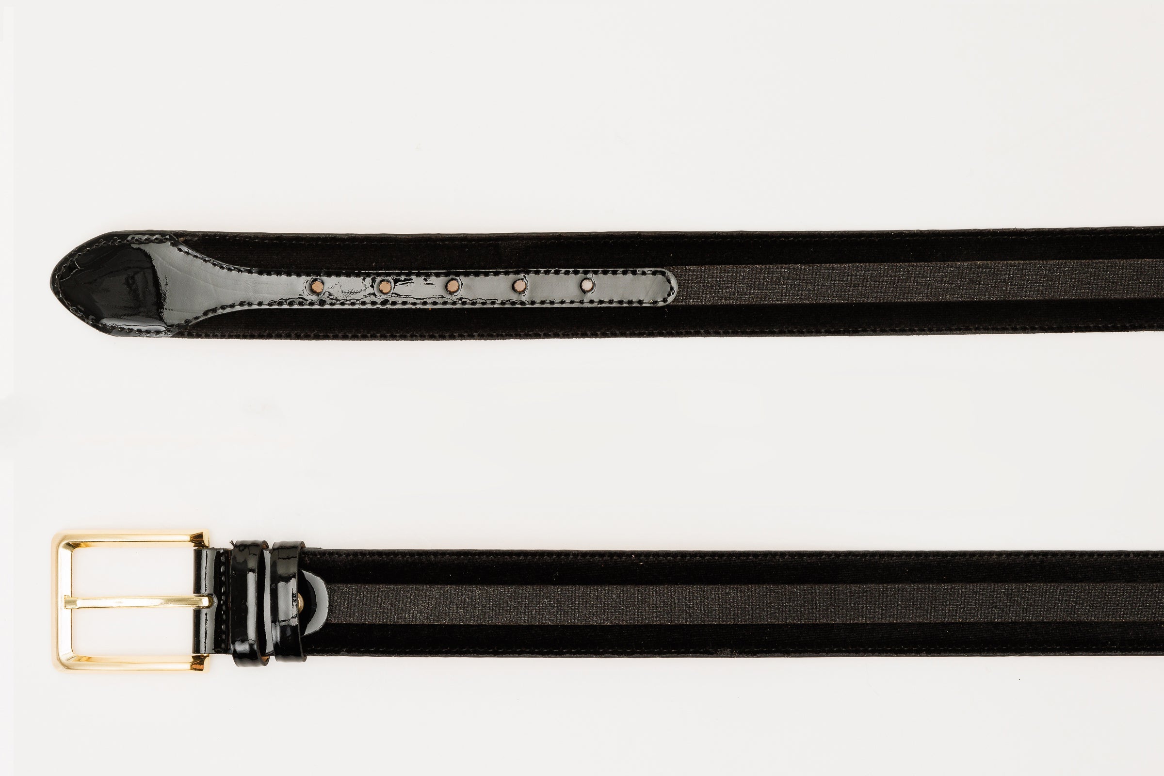 The Pontalto Black Leather Belt - Vinci Leather