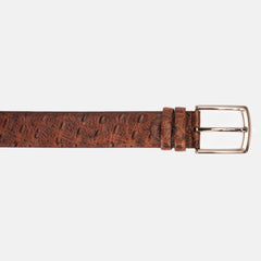 The Randor Brown Leather Belt - Vinci Leather