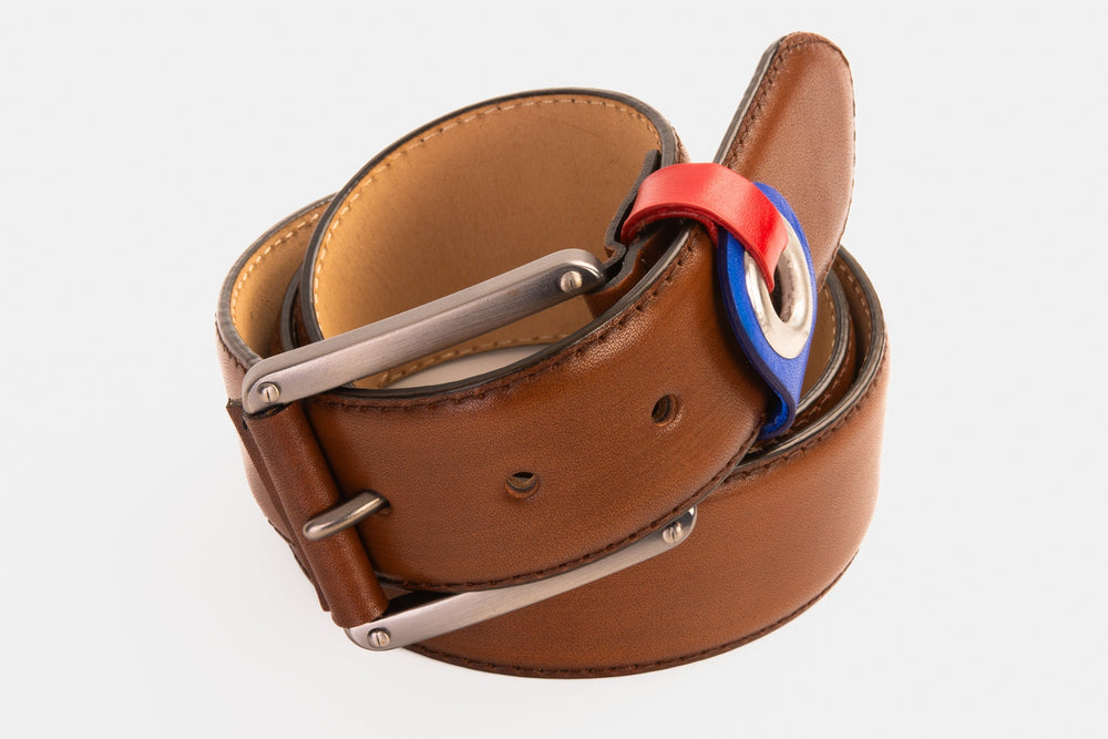 The Jackie Tan Leather Belt - Vinci Leather