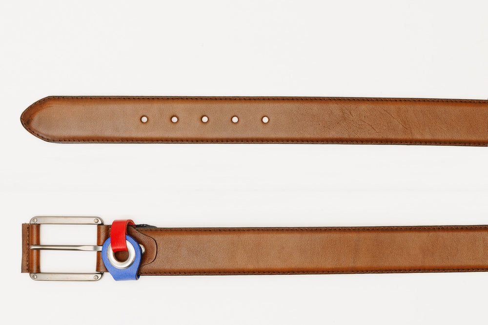 The Jackie Tan Leather Belt - Vinci Leather