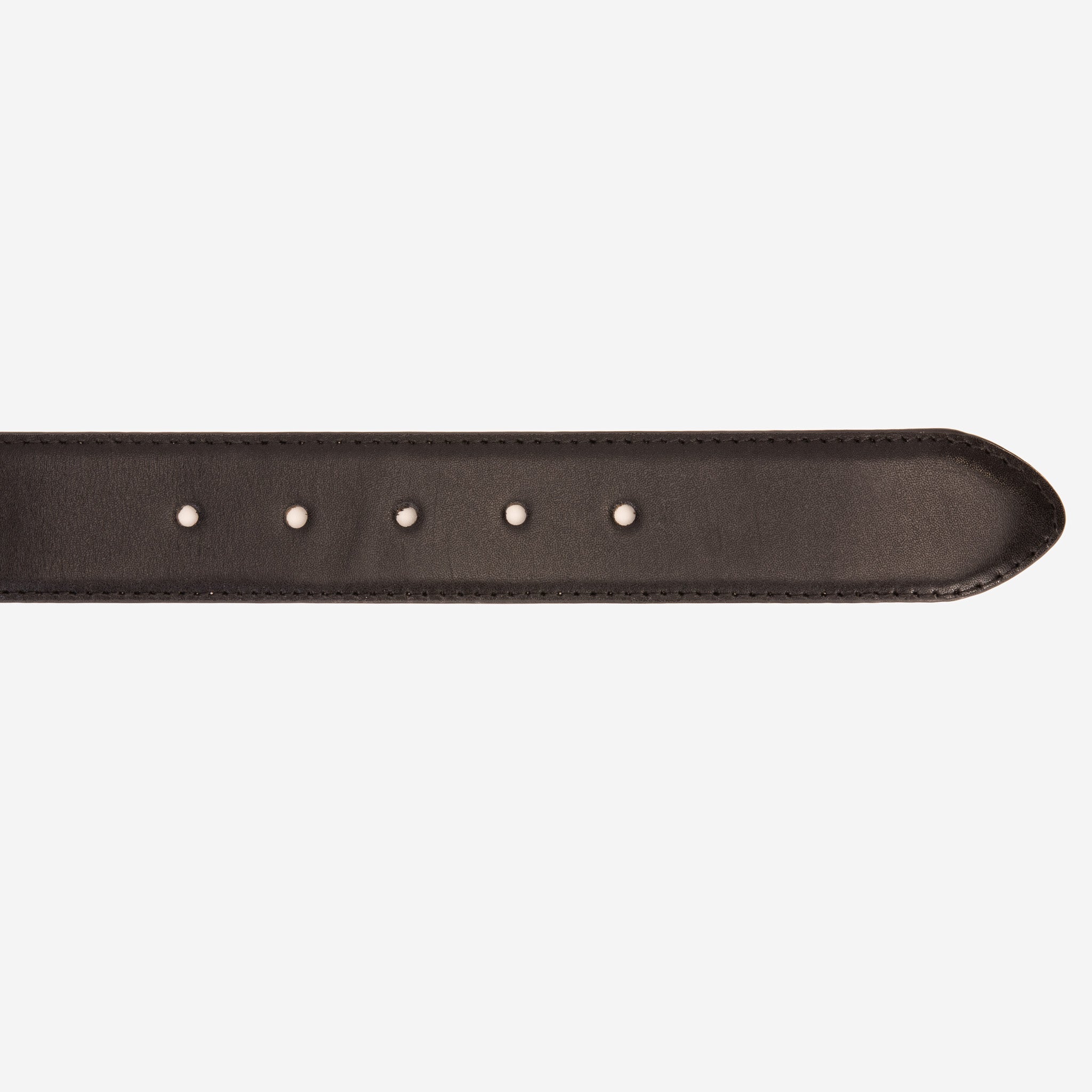 The Torino Black Calfskin Belt - Vinci Leather