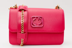 The Maneadero Fuchsia Leather Handbag - Vinci Leather
