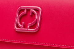 The Maneadero Fuchsia Leather Handbag - Vinci Leather