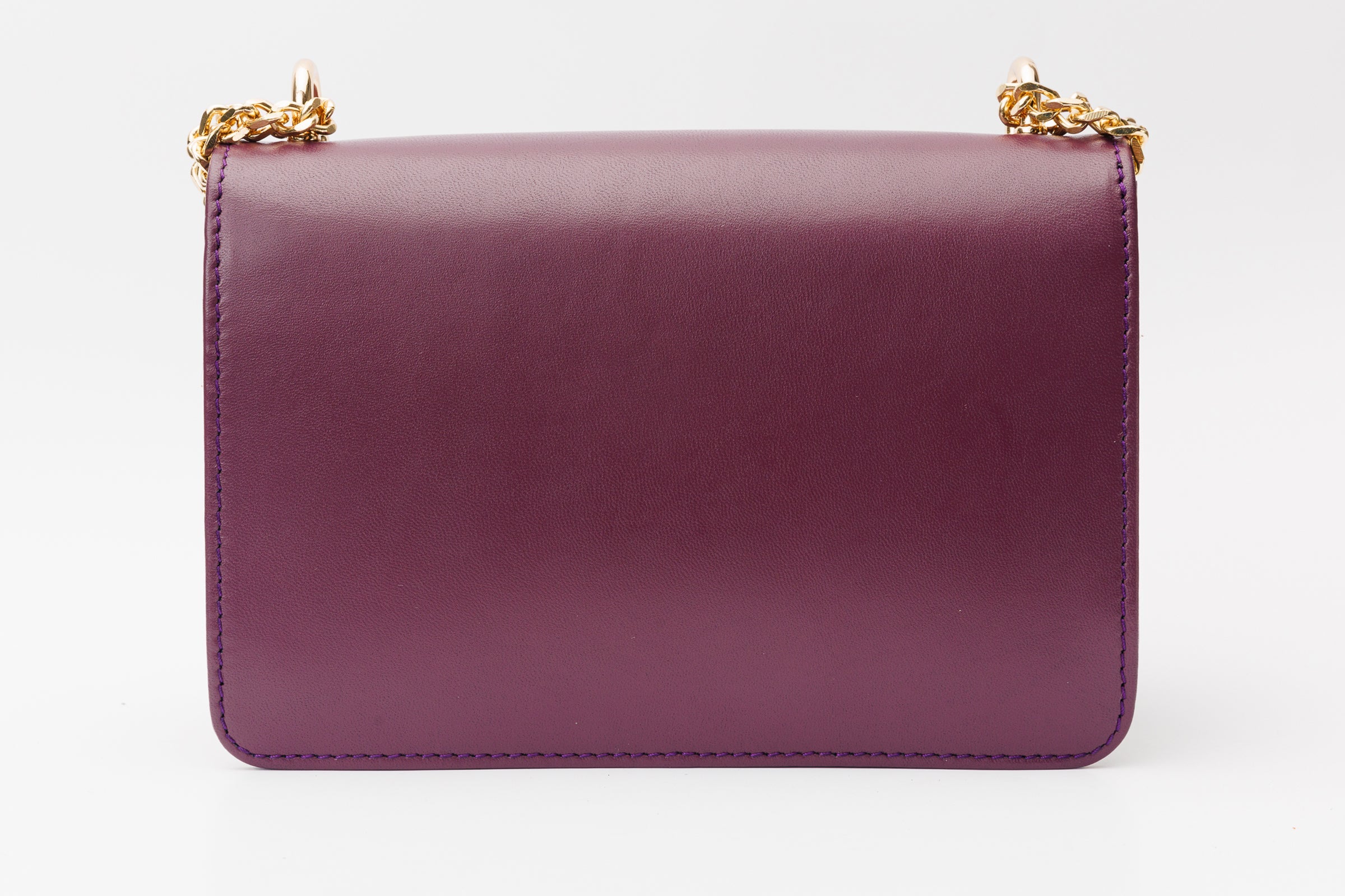 The Maneadero Purple Leather Handbag - Vinci Leather