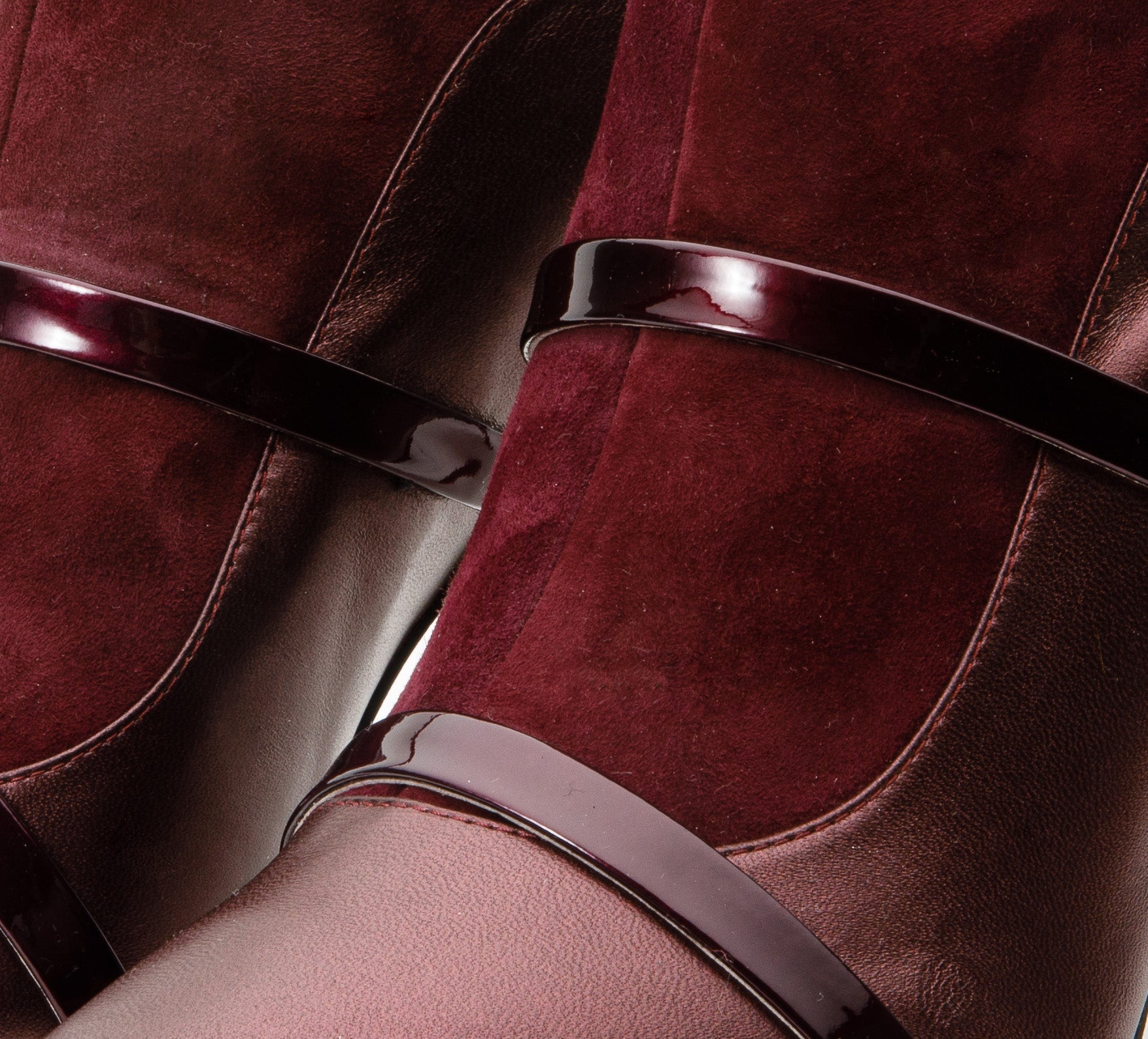 The Manila Burgundy Leather Ankle Boot - Vinci Leather