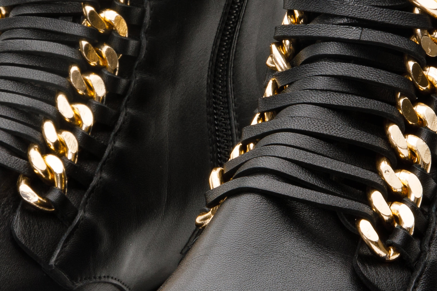 The Tuna Black Leather Mid Calf Boot - Vinci Leather