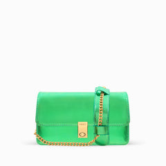The Torola Green Handbag - Vinci Leather