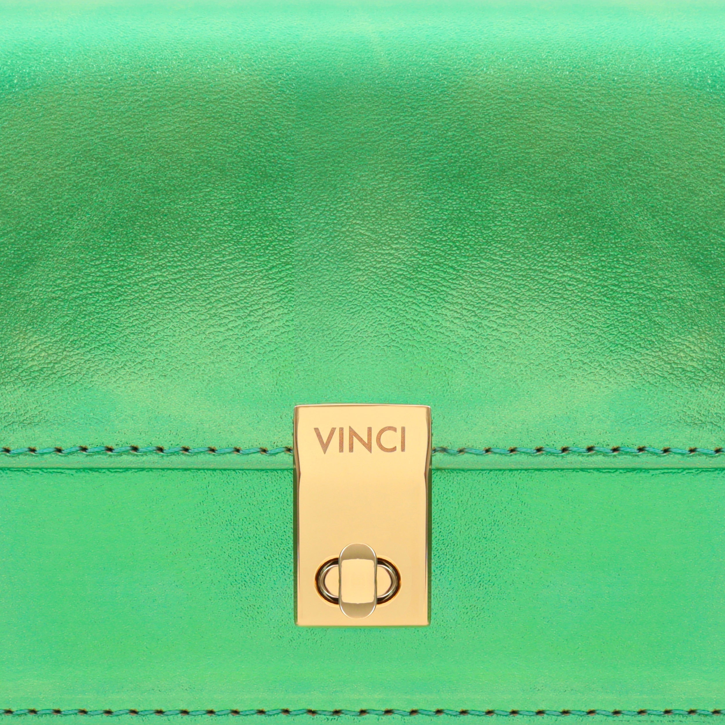 The Torola Green Handbag - Vinci Leather