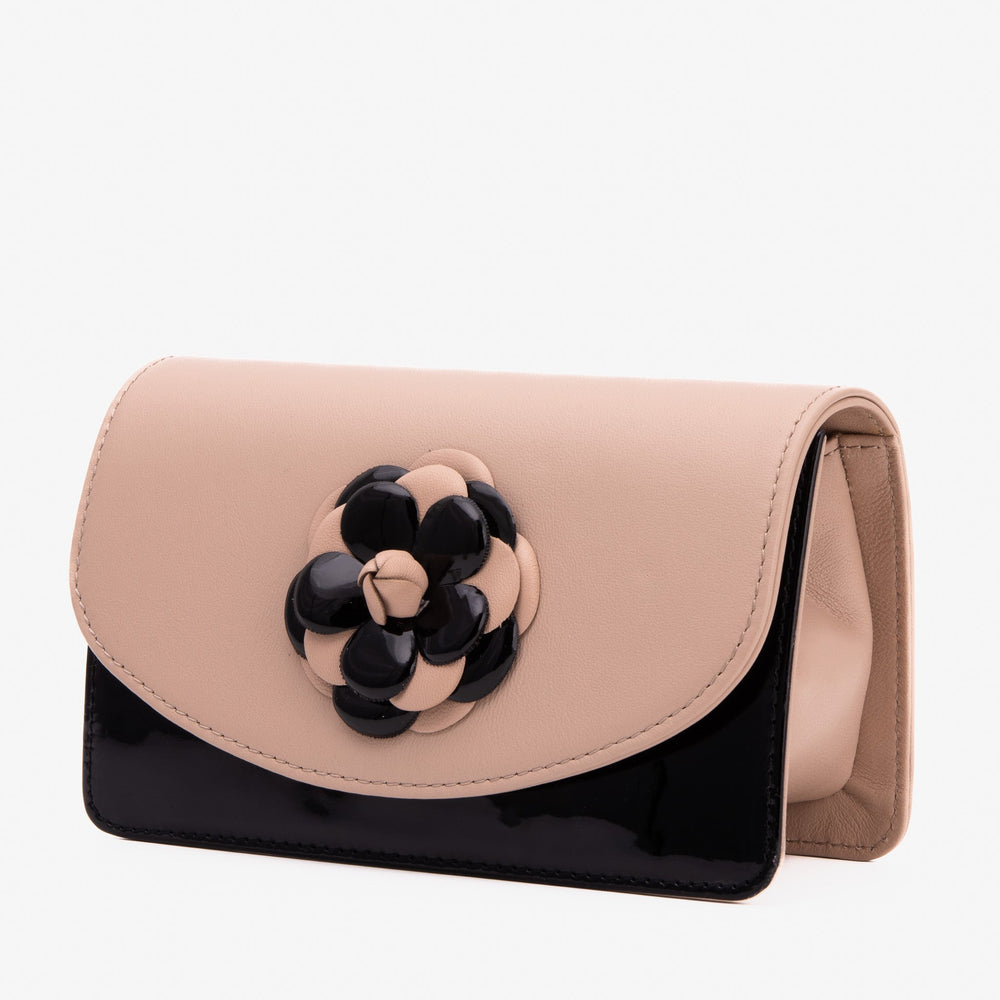 The Diva Beige Leather Handbag - Vinci Leather