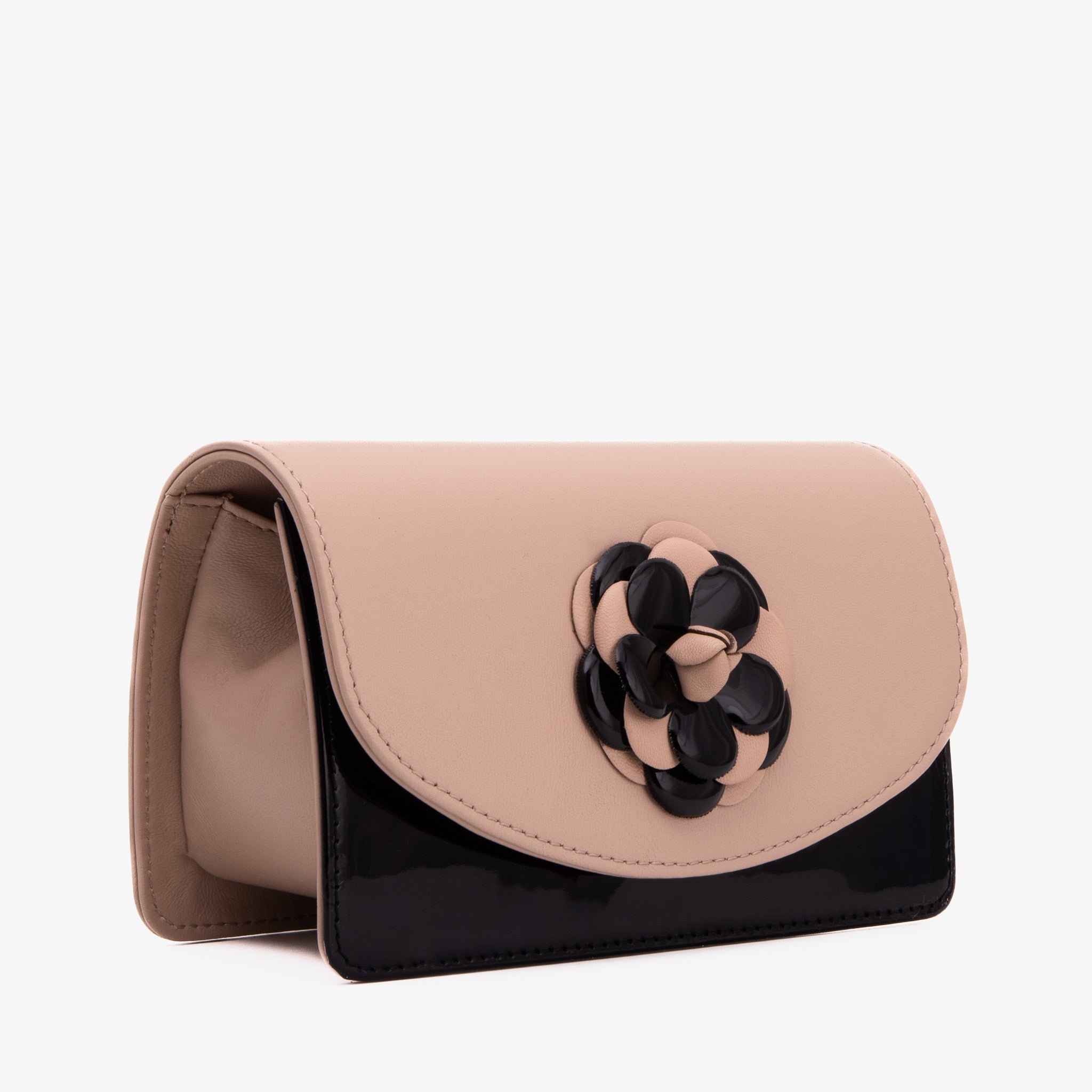The Diva Beige Leather Handbag - Vinci Leather