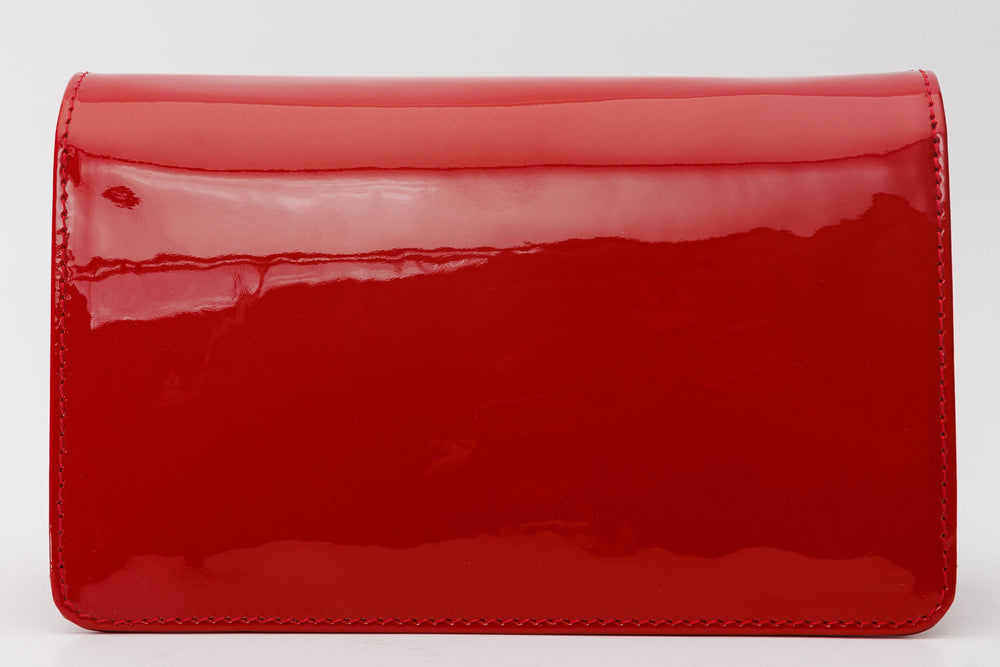 The Vigo Red Patent Leather Handbag - Vinci Leather