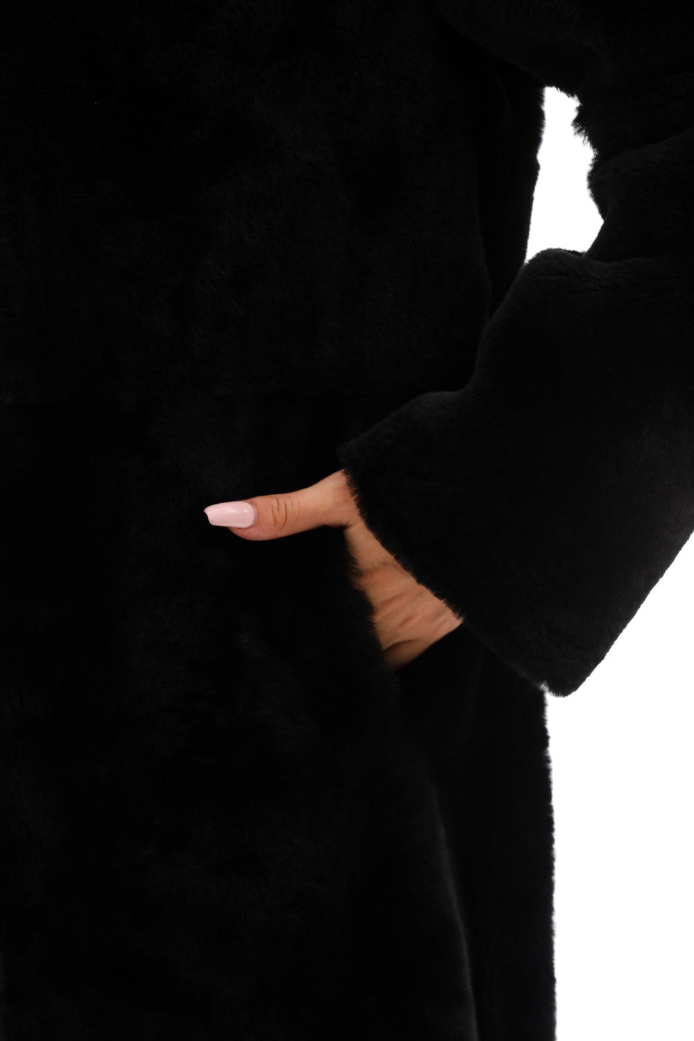 The Noctura Reversible Hooded Shearling Leather Jacket - Vinci Leather