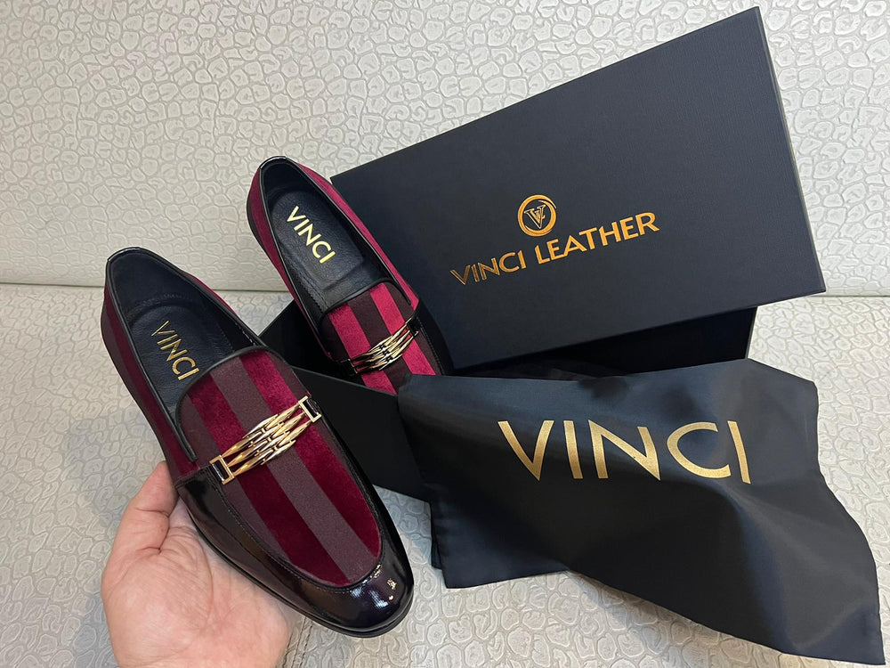 The Pontalto Leather Shoe Burgundy Bit Loafer - Vinci Leather
