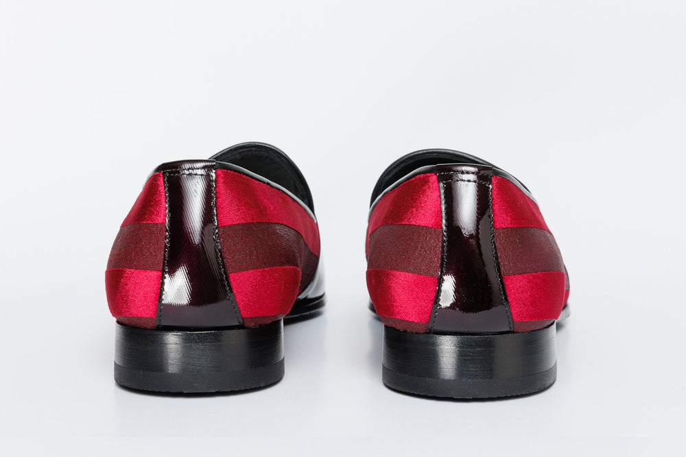 The Pontalto Leather Shoe Burgundy Bit Loafer - Vinci Leather