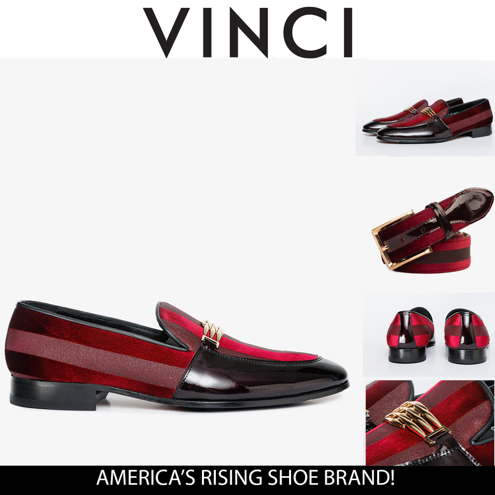 The Pontalto Leather Shoe Burgundy Bit Loafer - Vinci Leather