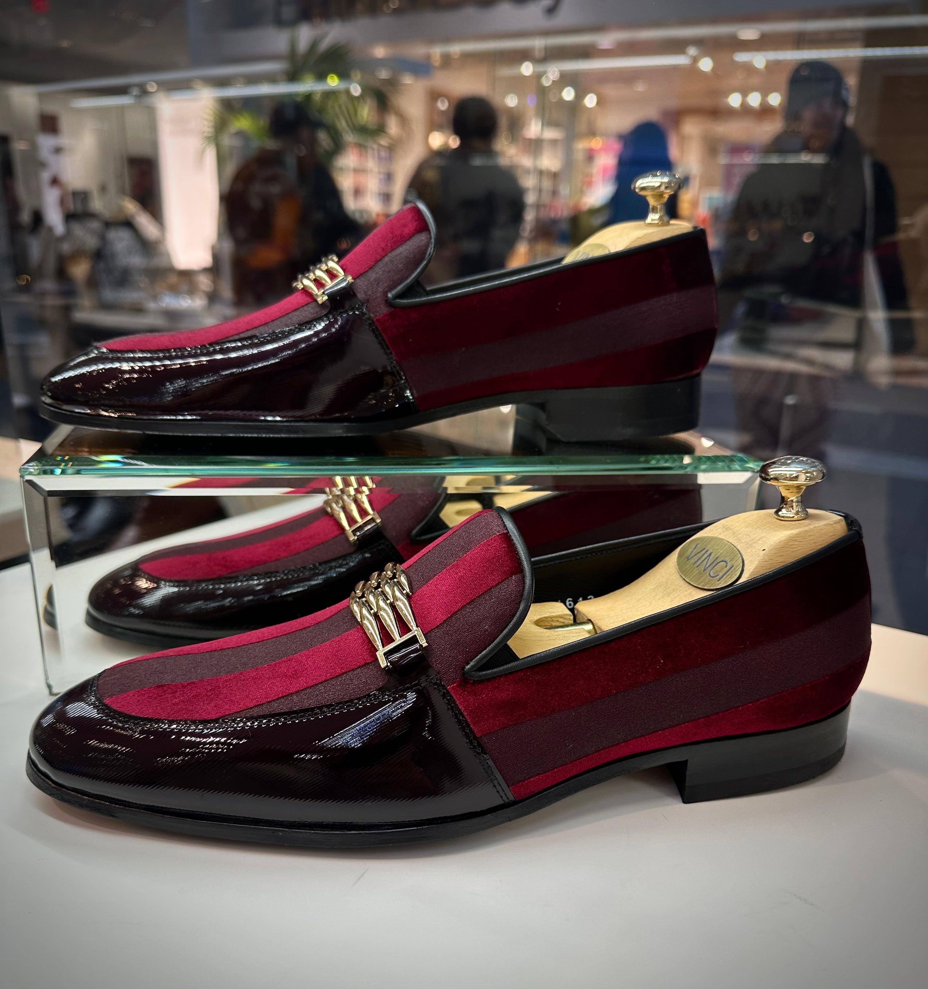 The Pontalto Leather Shoe Burgundy Bit Loafer - Vinci Leather