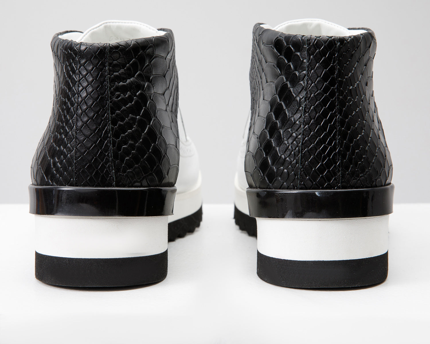 The Kagan White Wingtip Chukka Sneaker Boot - Vinci Leather