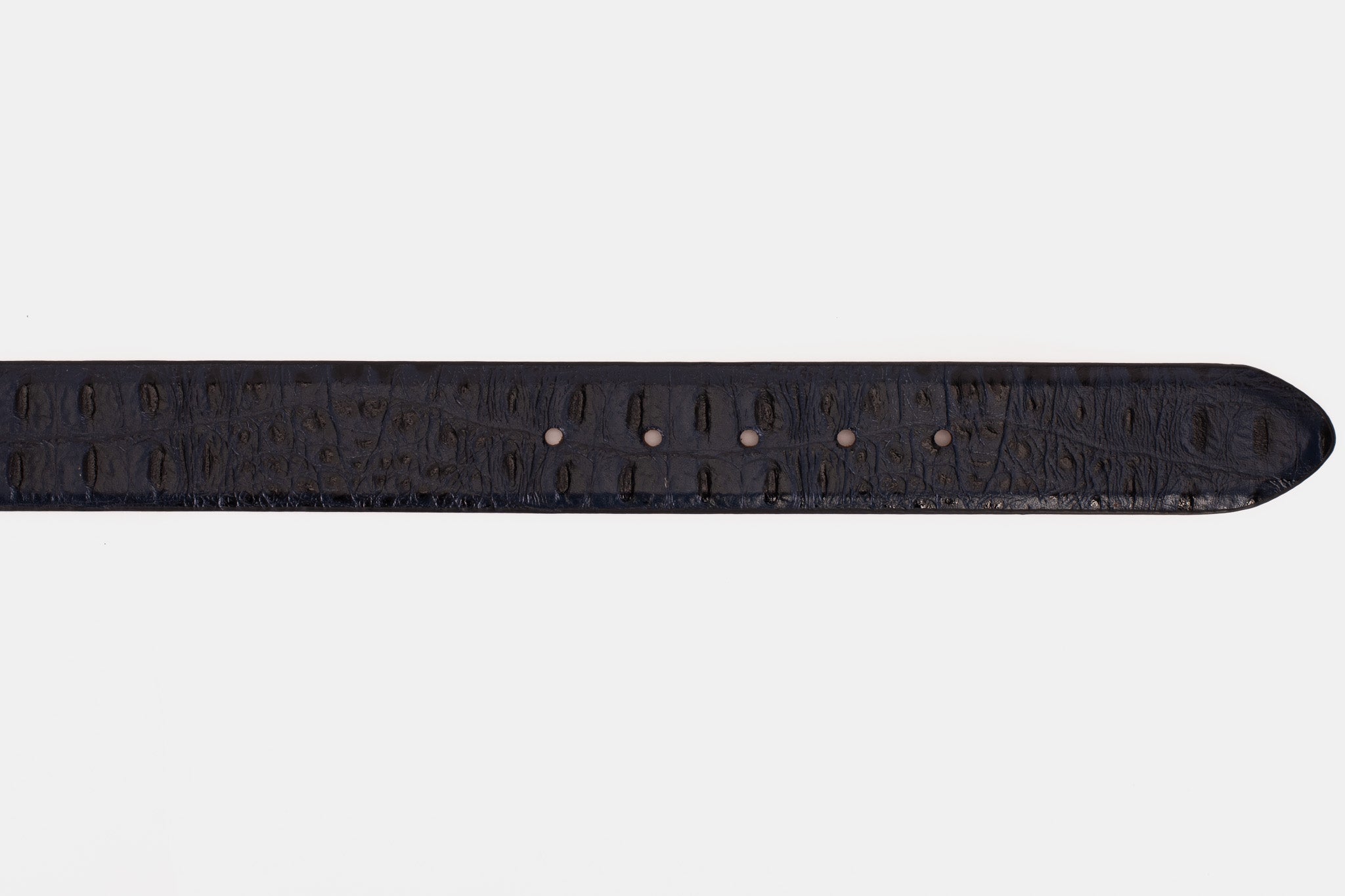 The Savamala  Blue Leather Belt - Vinci Leather