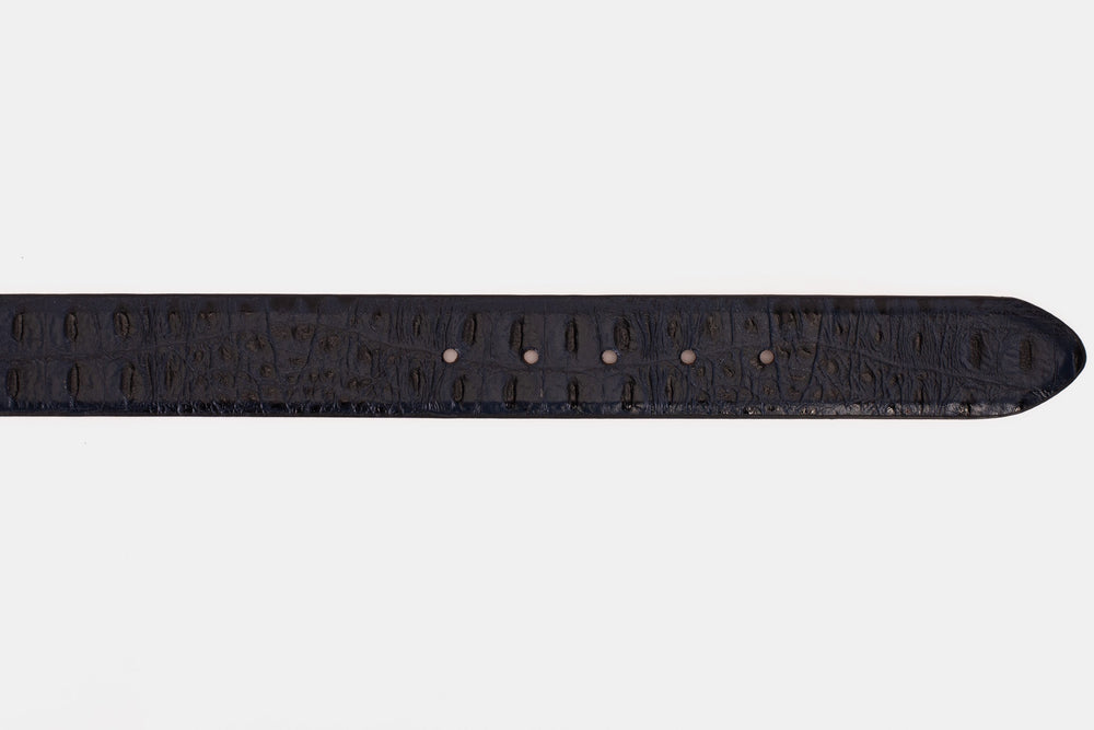 The Savamala  Blue Leather Belt - Vinci Leather