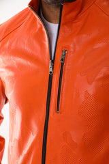 The Como Reversible Leather Bomber Jacket - Vinci Leather