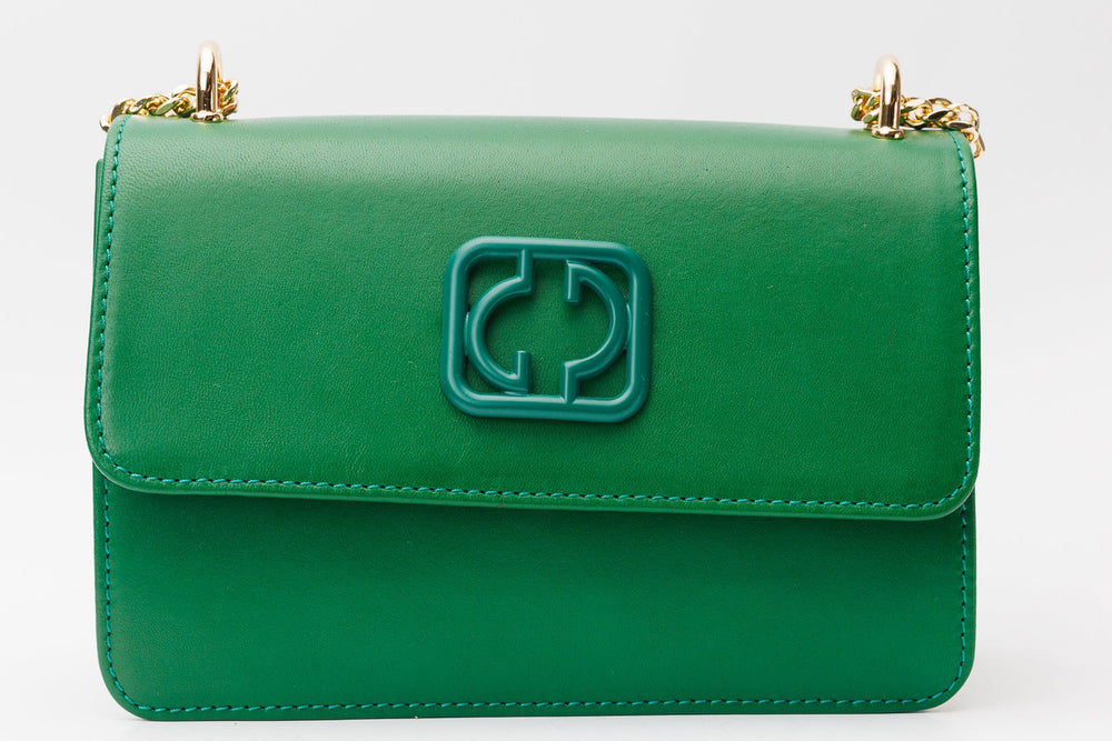 The Maneadero Green Leather Handbag - Vinci Leather