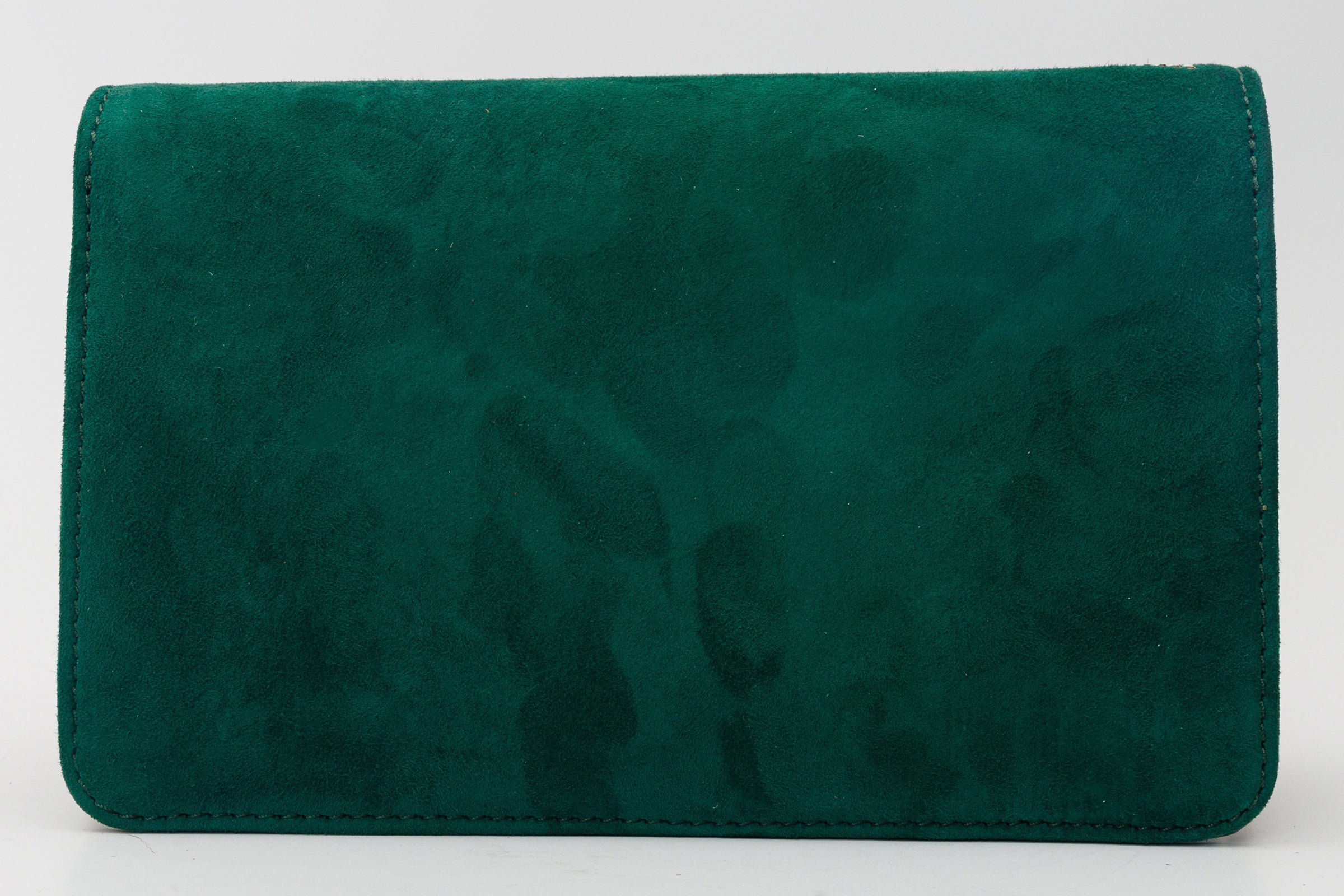 The Palma Green Glitter Leather Handbag - Vinci Leather