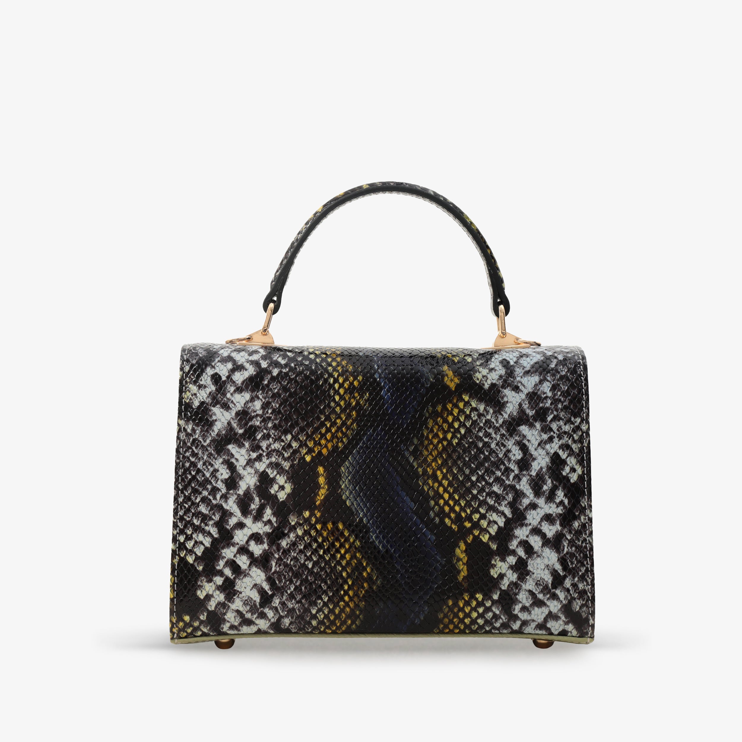 The Venezia Green Leather Handbag - Vinci Leather