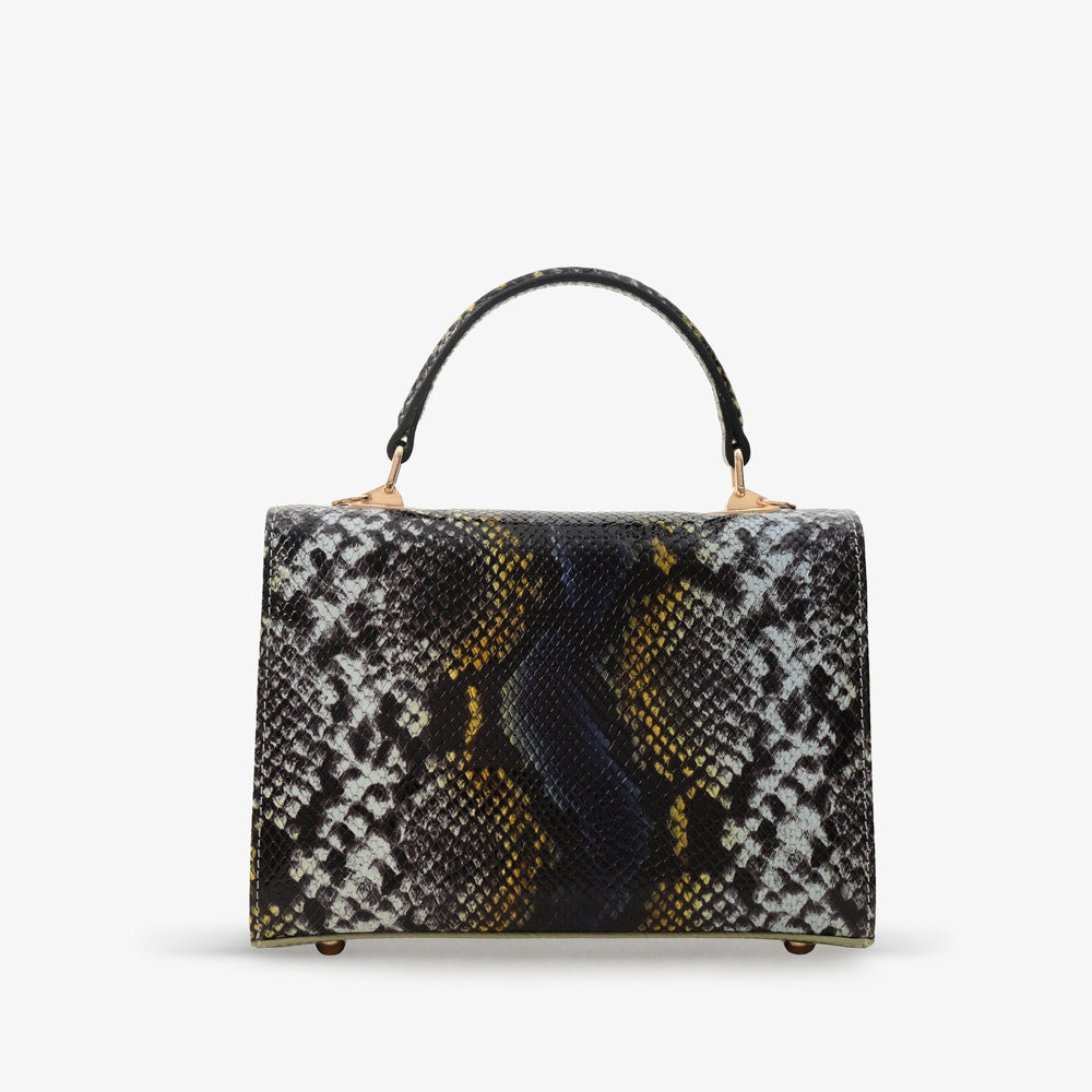 The Venezia Green Leather Handbag - Vinci Leather