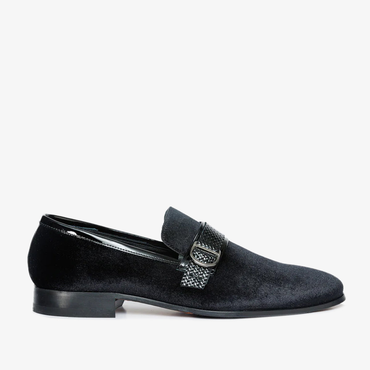 The Casaletti Black Bit Loafer Shoe - Vinci Leather