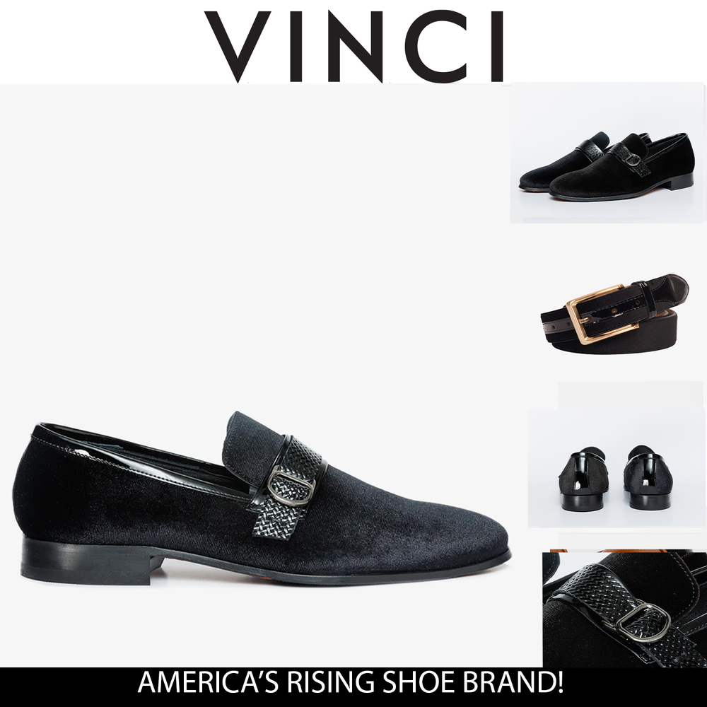 The Casaletti Black Bit Loafer Shoe - Vinci Leather