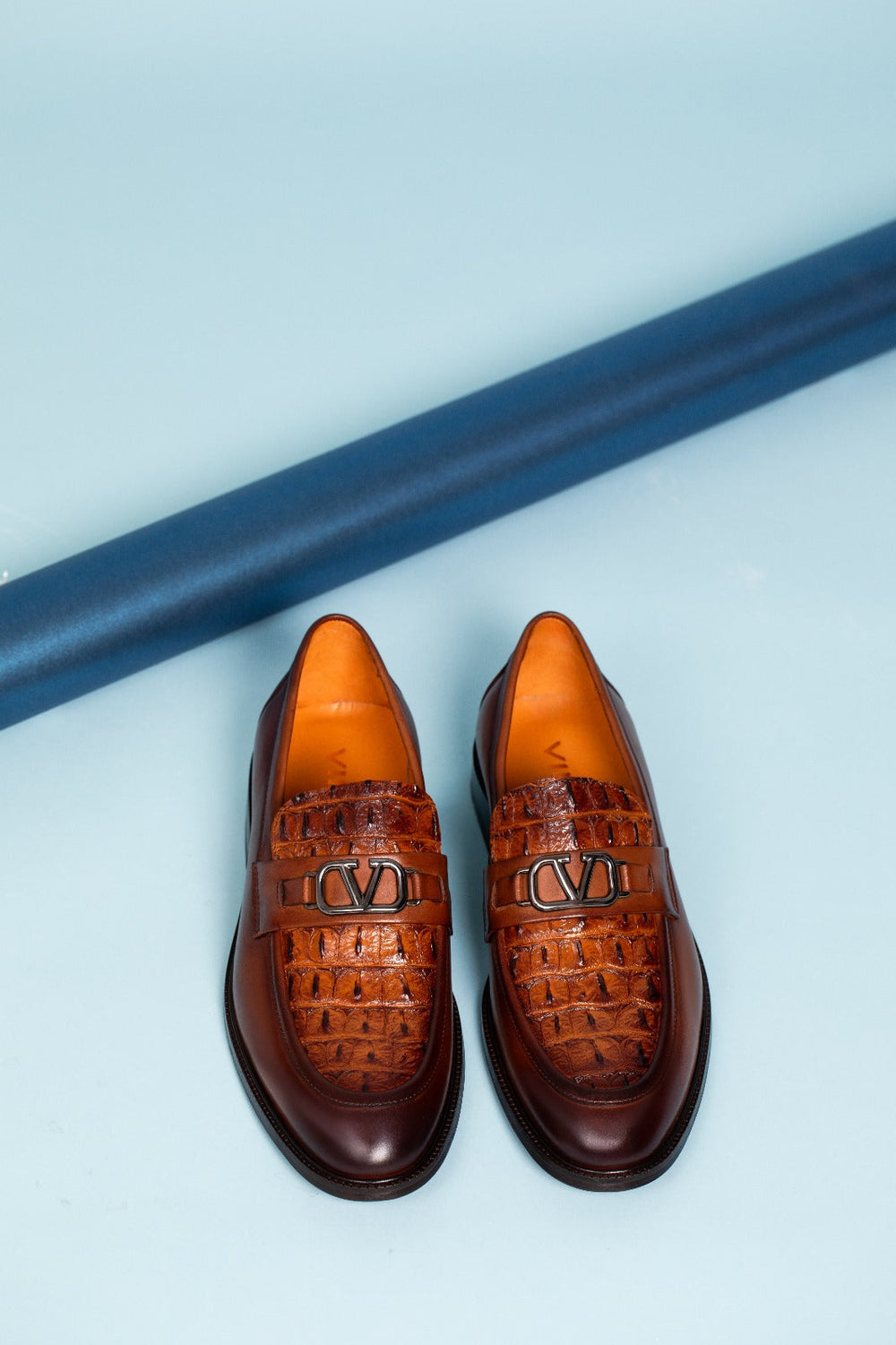 Amsterdam Tan Bit Loafer Shoe - Vinci Leather