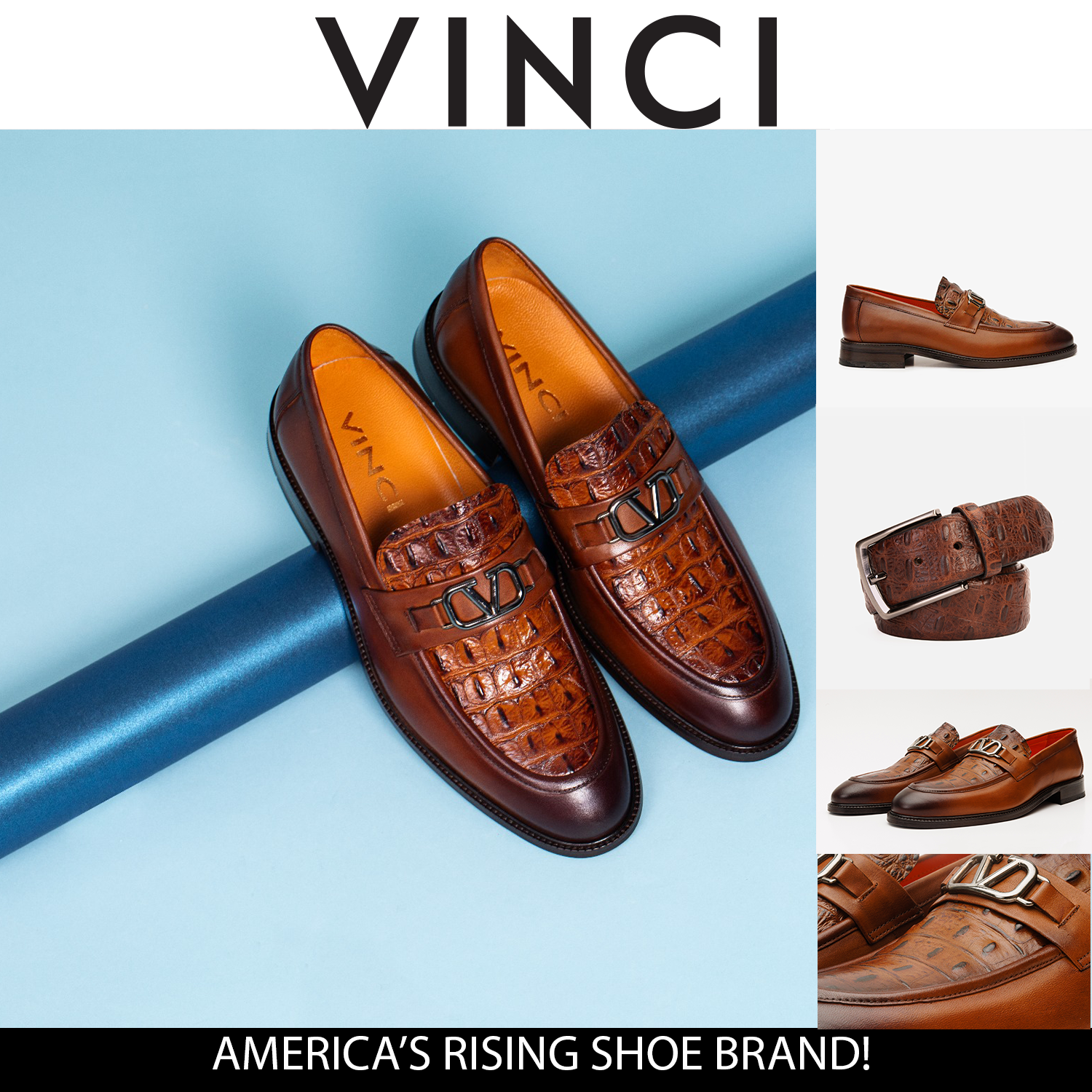 Amsterdam Tan Bit Loafer Shoe - Vinci Leather