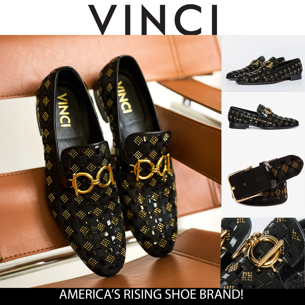 The Vicino Shoe Black Bit Dress Loafer - Vinci Leather