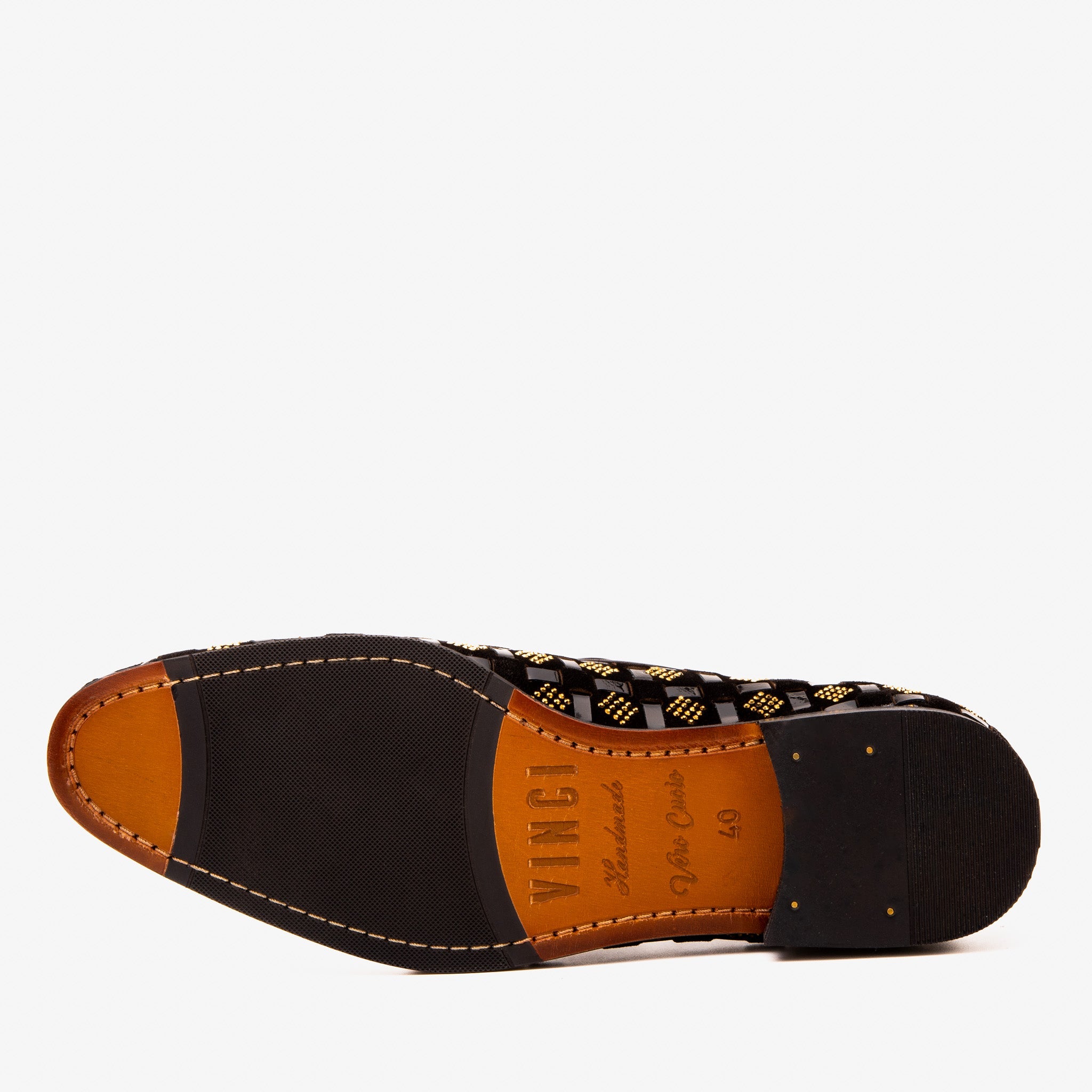 The Vicino Shoe Black Bit Dress Loafer - Vinci Leather