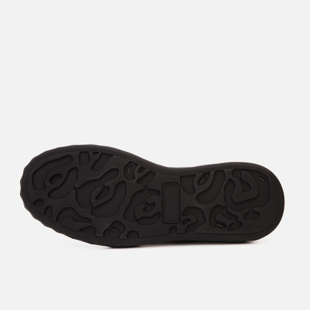 The Linq Black Leather Sneaker - Vinci Leather