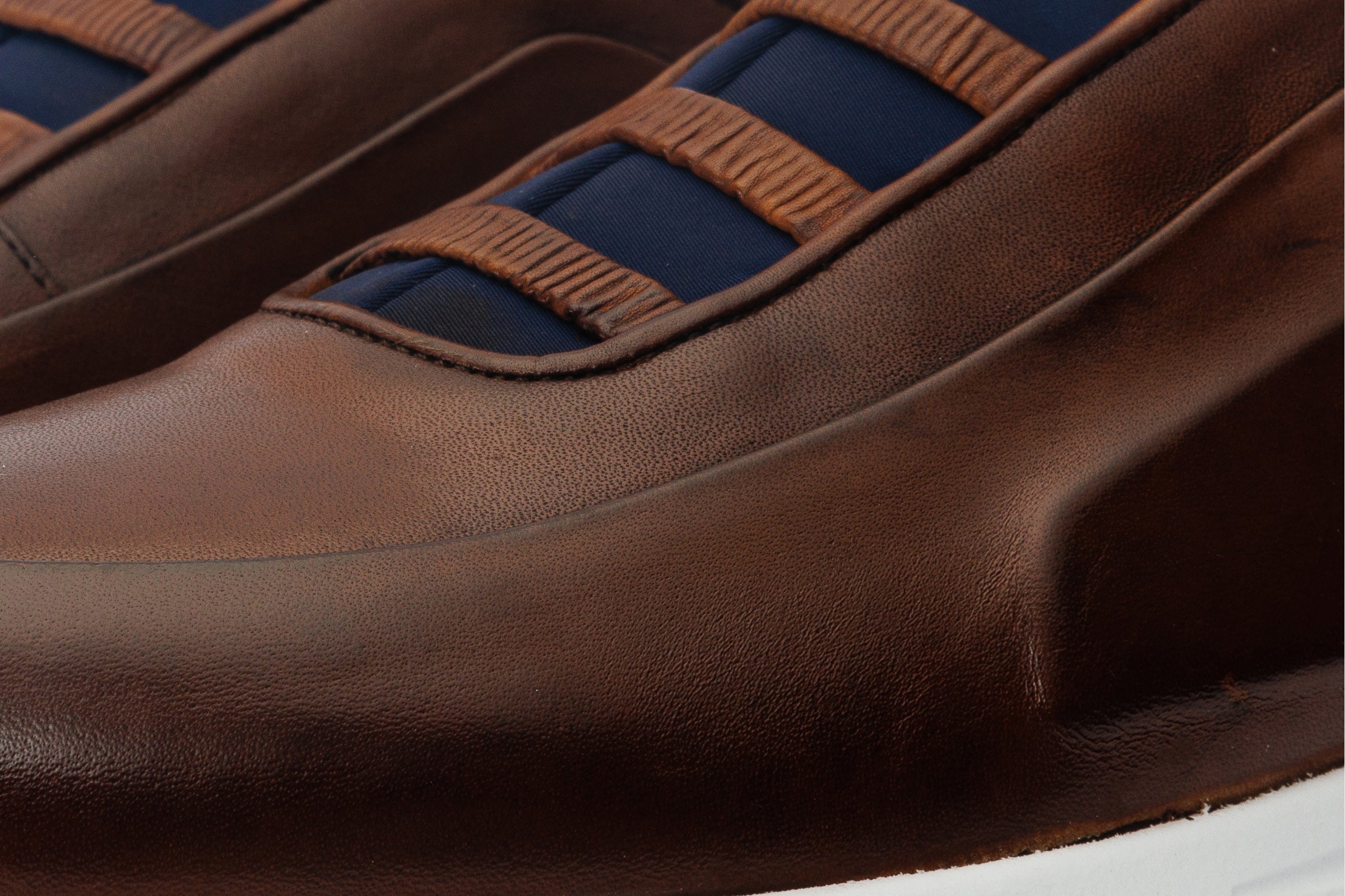 The Sonoma Tan Leather Sneaker - Vinci Leather