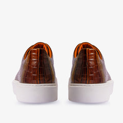 The Dublin Tan Leather Sneaker - Vinci Leather